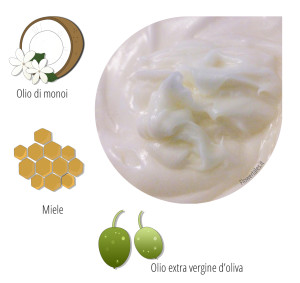 ricetta balsamo capelli all'olio di monoi - Flower Tales: cosmetica naturale fai da te