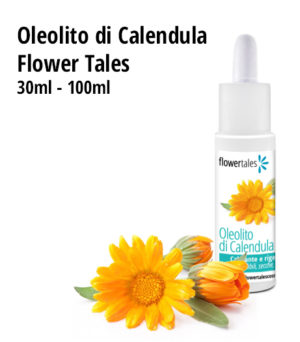 ricette calendula - oleolito 30 e 100ml cosmesi naturale Flower Tales